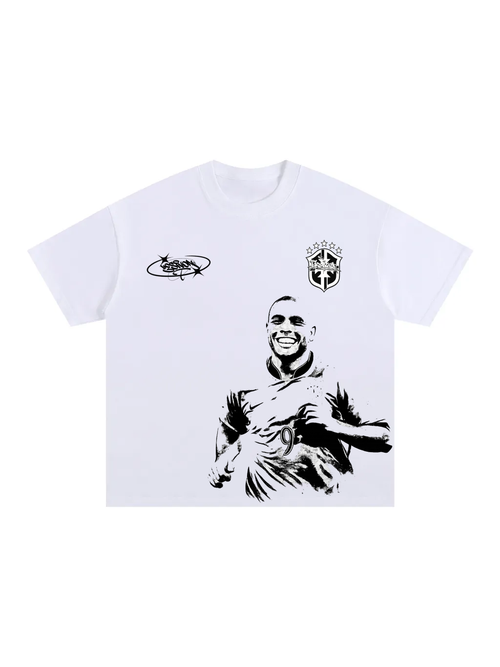R9 Ronaldo Legends Never Fade Graphic T-Shirt